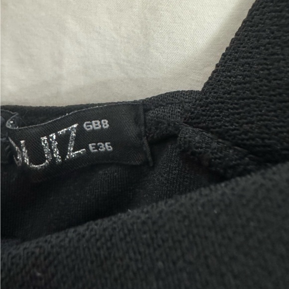 Black Ruffled Dress - Picture 2 of 3